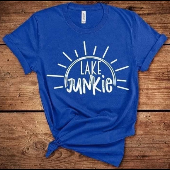Lake Junkie Sunburst Short Sleeve graphic Tee - Picture 1 of 13